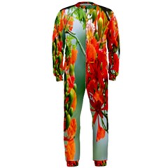 Gathering Sping Flowers Wallpapers Onepiece Jumpsuit (men)