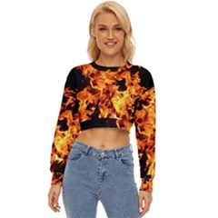 Live Coals Lightweight Long Sleeve Sweatshirt by artworkshop