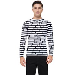 Cartoon Wall  Men s Long Sleeve Rash Guard by ConteMonfrey