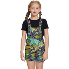 Tree Magical Colorful Abstract Metaphysical Kids  Short Overalls by Simbadda