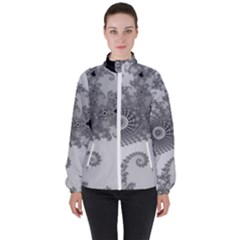 Apple Males Almond Bread Abstract Mathematics Women s High Neck Windbreaker by Simbadda