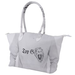 (2)dx Hoodie  Canvas Shoulder Bag by Alldesigners