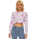 Cute-girly-seamless-pattern Lightweight Long Sleeve Sweatshirt View1