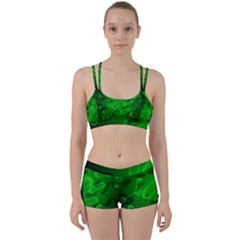 Green-rod-shaped-bacteria Perfect Fit Gym Set by Simbadda