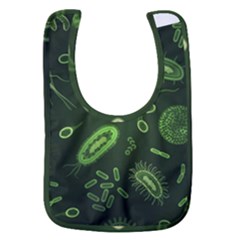 Bacteria-virus-seamless-pattern-inversion Baby Bib