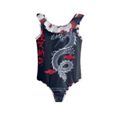 Dragon  Kids  Frill Swimsuit by Sonugujjar