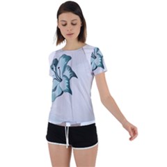 Img 20230716 151433 Back Circle Cutout Sports Tee