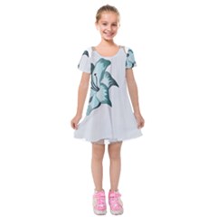 Skirt  Kids  Short Sleeve Velvet Dress by 3147318