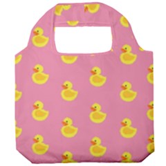 Rubber Duck Pattern Foldable Grocery Recycle Bag