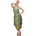 Monkey Tiger Bird Parrot Forest Jungle Style Layered Bottom Dress View1