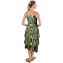 Monkey Tiger Bird Parrot Forest Jungle Style Layered Bottom Dress View2