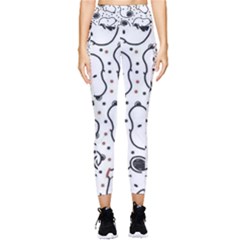 Dog Pattern Pocket Leggings 