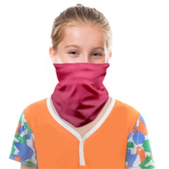 Amaranth Turbulance Cameurut Face Covering Bandana (kids) by imanmulyana