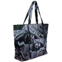 Cyberpunk Drama Zip Up Canvas Bag View2