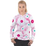 Wallpaper Pink Women s Overhead Hoodie