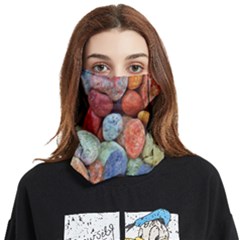 Stones Face Covering Bandana (two Sides) by artworkshop