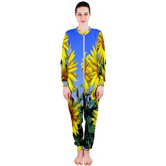 Sunflower Gift Onepiece Jumpsuit (ladies)