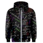 Mathematics  Physics Maths Math Pattern Men s Zipper Hoodie