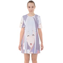 Emilia Rezero Sixties Short Sleeve Mini Dress