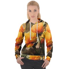 Yellow Butterfly Flower Women s Overhead Hoodie by artworkshop