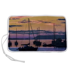 Twilight Over Ushuaia Port Pen Storage Case (s) by dflcprintsclothing