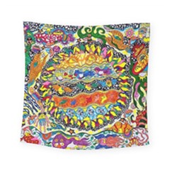 Supersonic Sunblast Square Tapestry (small) by chellerayartisans