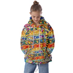 Supersonic Sunblast Kids  Oversized Hoodie by chellerayartisans