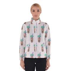 Cute Boba Women s Bomber Jacket by artworkshop