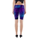 Realistic Night Sky With Constellations Yoga Cropped Leggings View2