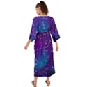 Realistic Night Sky With Constellations Grecian Style  Maxi Dress View2