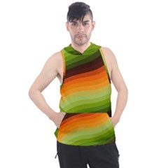 Swirl Abstract Twirl Wavy Wave Pattern Men s Sleeveless Hoodie by pakminggu