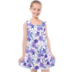 Violet-01 Kids  Cross Back Dress by nateshop