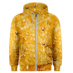 Water-gold Men s Zipper Hoodie