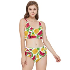 Watermelon -12 Frilly Bikini Set by nateshop