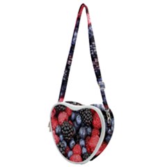 Berries-01 Heart Shoulder Bag by nateshop