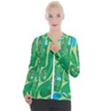 Golf Course Par Golf Course Green Casual Zip Up Jacket View1