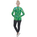 Golf Course Par Golf Course Green Casual Zip Up Jacket View2