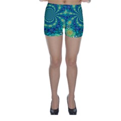 Fractal Skinny Shorts by nateshop