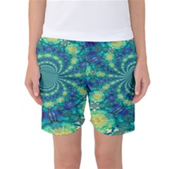 Fractal Women s Basketball Shorts by nateshop