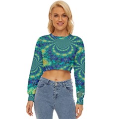 Fractal Lightweight Long Sleeve Sweatshirt by nateshop