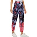 Berries-01 Women s Cropped Drawstring Pants View3