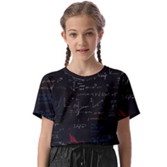 Math Mathematics Pattern Kids  Basic T-shirt by pakminggu