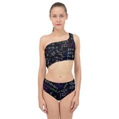 Mathematics  Physics Maths Math Pattern Spliced Up Two Piece Swimsuit by pakminggu