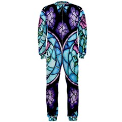 Cathedral Rosette Stained Glass Beauty And The Beast Onepiece Jumpsuit (men) by Cowasu