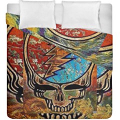 Grateful Dead Rock Band Duvet Cover Double Side (king Size) by Cowasu