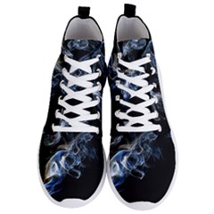 Smoke-flame-dynamic-wave-motion Men s Lightweight High Top Sneakers by Cowasu