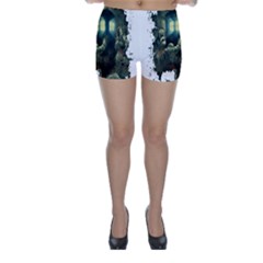 Time Machine Doctor Who Skinny Shorts by Cowasu