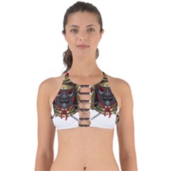 Samurai Katana Warrior Perfectly Cut Out Bikini Top