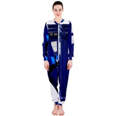 Tardis-doctor-who Onepiece Jumpsuit (ladies)