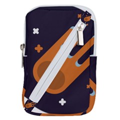 Meteor-meteorite-space-comet Belt Pouch Bag (large) by Cowasu